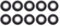 6001RS-Lager, 10 Stück 6001‑2RS-Kugellager mit Rillenkugellager, hohe Festigkeit und hohe Geschwindigkeit, für Motorradräder, Poolpumpen