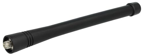 vhbw Antenne kompatibel mit Kenwood TK-3202LU | TK-3180, TK-3173, TK-3200, TK-3202, TK-3207, TK-3200L, TK-3207G Funkgerät - 15,5 cm, Schwarz