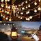 Luci LED a Batteria, Catena Luminosa 10M 100 Led 8 Modalità per Esterni, Feste, Natale, decorazione di nozze, Matrimonio, DIY, Festa, Bianco Caldo