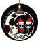 Jack Skellington and Sally I Love You to The Moon & Back Ceramic Christmas Ornament - Nightmare Before Xmas Hanging Ornament for Christmas Tree Decorations
