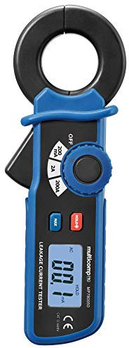 Mini tester di corrente di dispersione CA, 200A, morsetto di prova multimetro digitale, Qty.1 | MP780050