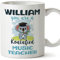 MUGFFINS Personalised Mug for Music Teacher Man - in English - Custom Koalafied - Funny Custom Gift for Colleagues - Ceramic 11oz Mug
