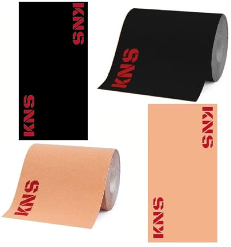 KNS Extra breites Kinesiologie-Tape, wasserdicht, latexfrei, elastisches Sport-Tape zur Muskel- und Gelenkunterstützung, Schmerzlinderung und Erholung von Verletzungen, 10,2 x 40,6 cm