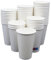 BAMI 200x Pappbecher Kaffeebecher To Go Weiß, 400ml/16oz - Extra Stabil - Zum Servieren von Kaffee, Tee und kalte Getränke