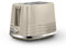Tower T20082MSH Solitaire 2 Slice Toaster Latte Chrome Accents, 850W, Latte
