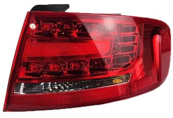 TIUEO Auto Rückleuchte für Audi A4 B8 2008-2012 8K5945093B 8K5945094B Rückleuchten Bremslicht Heckleuchte Hintere Bremsleuchte Äußeres Rücklicht Schlussleuchte Montage Auto Zubehör,Outer Right