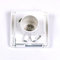 Distri+ Prise d’Aspiration centralisée avec Couvercle carré 9 x 9 cm – Coloris Blanc