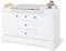Pinolino 133467X Wickelkommode 'Emilia' extrabreit, weiß