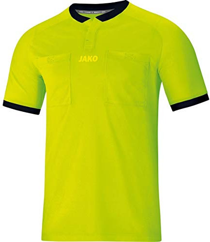 JAKO Herren Schiedsrichter-Trikot (Kurzarm), Lemon, XS