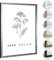 HaakDesign Bilderrahmen Posterrahmen Sunny perfekt für Ihr Poster Bild in Schwarz Silberglanz Antik mit Acrylglas 30 X 45 cm