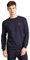 Lee Plain Crew Sweat-Shirt, Bleu (Midnight Navy Marron), M Homme