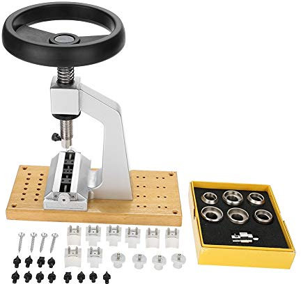 5700 Bench Uhrengehäuse Opener Wristwatch Tool Back Opener mit 6 Dies für Rolex