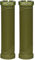 Funn Hilt MTB Lenkergriffe mit einfachem Verriegelungssystem, leicht und ergonomisch, mit einem Innendurchmesser von 22 mm, einzigartige Fahrradlenkergriffe mit Muster (Olivgrün)