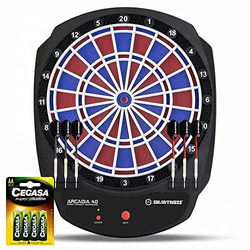 Carromco elektronische dartscheibe arcadia 4. 0 + batterien