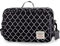 SONARIN Kinderwagen Organizer Buggy Organizer,Buggy Kinderwagentasche mit Getränkehalter,2 x Kinderwagenhaken,Schultergurt Wird als Handtasche verwendet,Universal Fit Alle Buggy Modelle(Schwarz)