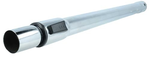 vhbw Staubsaugerohr kompatibel mit Kärcher BV 5/1 Bp Pack | BVL 5/1 Bp, BVL 5/1 Bp Pack Staubsauger - 35 mm Anschluss, 60 - 97 cm lang, Schwarz, Silber