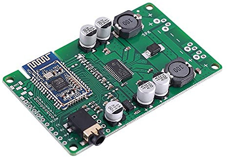 DONGKER Modulo Amplificatore Mono,DC 12 V 16 V 20 W/30 W BK3266 Scheda Audio Stereo Compatibile Bluetooth 5.0/MIC/AUX Audio Ingresso Supporto Modifica Nome Password Chiamata