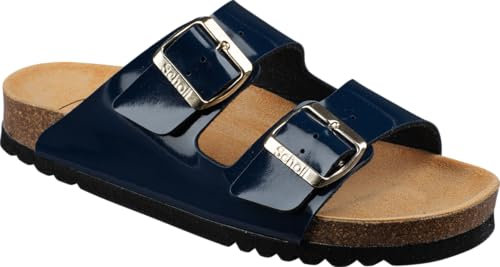 Scholl Femme Josephine Sandale, Navy Blue, 36 EU