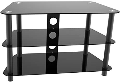 VDD TV-Schrankmöbel - TV-Sideboard - Audiomöbel - 80 cm breit - schwarz