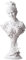 Happyyami Statue der Gartengöttin Vase, Vintage, Statue, Athena, klassische Büste, Gartenstatue, Statue, griechische Dame, Damen, Zubehör, Kunstharz, Weiß, Büro