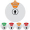 Out Of Office Schild für Tür, 6 Optionen Status Private Schild, In a Meeting, Do Not Disturb, Working Remotely, In Out Schild Available and Away