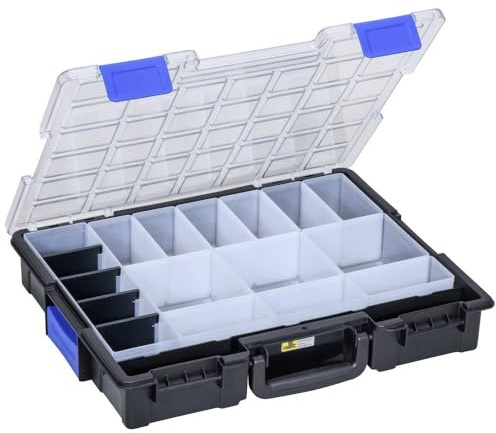 Allit EuroPlus Pro K44.76/19 Aufbewahrungsbox (LxBxH) 440 x 355 x 76 mm Anzahl Fächer:17 Inhalt 1 p