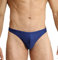 EASEJUICY Herren-Badehose, sexy Bademode, Bikini, Schwimmhose, String, heller Stoff mit Kordelzug, Schwimm-Tanga, Dunkelblau, X-Large