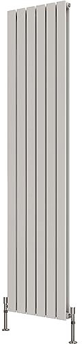 Radbliss Vertical Flat Panel Design Radiator 1800x408mm White Double Tall RAD Central Heating