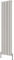 Radbliss Vertical Flat Panel Design Radiator 1800x408mm White Double Tall RAD Central Heating