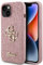GUESS GUHCP15SHG4SGP - Custodia rigida per iPhone 15 6.1, colore: Rosa