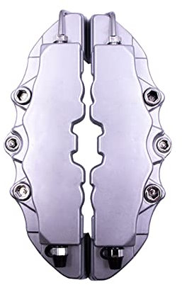 Anulely Coperture per Pinza Freno a Disco, universali, Lucide e Resistenti al Calore, per Pinza Freno a Disco, Kit Anteriore e Posteriore per Accessori Auto universali