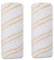 DAGIJIRD Lot de 2 rouleaux de nettoyage pour sols durs et humides - Pour Karcher FC3 FC5 FC7