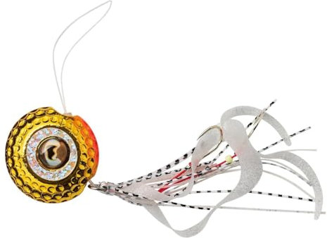 Savage Gear Savage Rubber Extra Fast Sinking - 1 Meeresköder, Farbe:Gold Orange, Länge/Gewicht/Schwimmverhalten:35mm / 95g / 50-130m