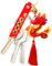 Samuliy Porte-clés Dragon Chinois 2024, Porte-clés Année du Dragon,Porte-clés du Nouvel an Chinois | Porte-clés Dragon Chinois 2024, Adorable, créatif, Polyvalent, fabriqué à la Main
