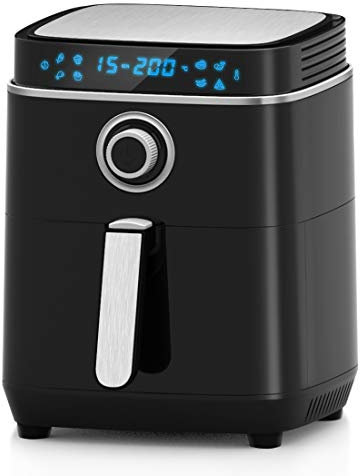 Friteuse à Air OZEANOS 3,5 Litres - Puissance 1500 W - Minuteur 30 Minutes - Certifié CE, SGS