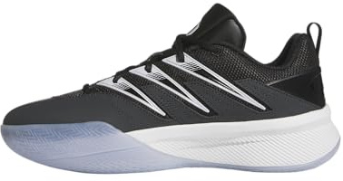 Adidas Unisex-Adult Dame Certified 3 Basketball, Black/Clear Grey/Carbon, 9