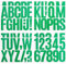 8 Sheets 3 Inch Vinyl Capital Letter Stickers and 0-9 Number Stickers, Waterproof Alphabet Number Sticker for Mailbox, Water Bottle, Luggage and Marks - Green