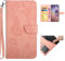 bojioderf Compatible avec ASUS Smartphone for Snapdragon Insiders 5G Coque,Compatible avec ASUS Smartphone for Snapdragon Insiders 5G Fente de Carte Stand à Rabat Fermeture magnétique Pink