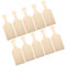 GLEAVI 10 Pezzi Tagliere in Legno Mini Taglieri Per Artigianato Mini Taglieri Tagliere Di Legno Bosso