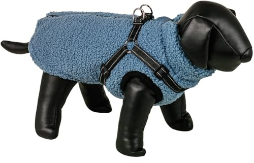 Nobby Hundemantel PLIS 2 in 1 blau 40 cm