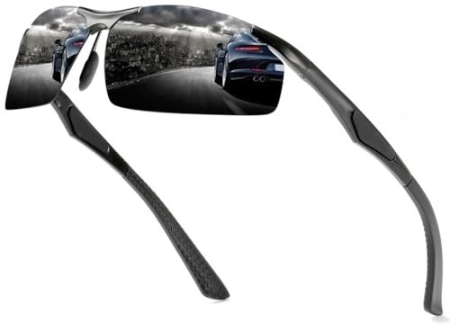 Tarent Sonnenbrille Herren Polarisiert für Outdoor & Alltag, UV 400 Schutz Anti-Blendung Herrensonnenbrille zum Radfahren, Laufen, Autofahren, Angeln und Golfen