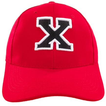 Unisex Jungen MŠdchen MŸtze Baseball Rot Cap Marineblau Hut Kinder Kappe Alphabet A-Z Gestickt in der EU (X)