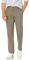Amazon Essentials Pantalon Chino sans Pince Infroissable Coupe Droite Homme, Taupe, 33W / 32L