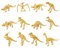 SCSpecial 12 Stücke Dinosaurier Fossilien für Kinder Verschiedene Dino Knochen Skelett Spielzeugfiguren PVC für Wissenschaft Spielen Belohnungen Dino Sand Dig Parteibevorzugung