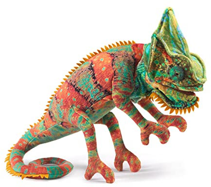 Folkmanis Handpuppe kleines Chamäleon/Small Chameleon 3153