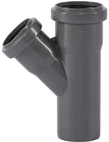 HT Rohr und Formteile DN 50 (Abzweig 50/40 45 Grad)