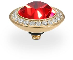 Qudo INTERCHANGEABLE gold Aufsatz TONDO deluxe 13mm (scarlet)