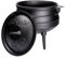 TP BBQ Potjie-Kessel, Südafrikanischer Feuer-Topf aus Gusseisen, Dutch-Oven mit Deckel und Füßen, Dreibein-Kochtopf zum Schmoren, Kochen, als Camping-Zubehör für Outdoor-Cooking, ca. 6 Liter (Pot 2)