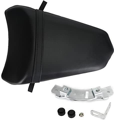 Bruce & Shark Soziussitz Seat Hinten Sitzbank Schwarz für Kawasaki Ninja 650 Ex650 2017-2019