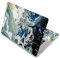 BIJIHUA Laptop Skin Sticker Decal Universal Marble Grain Laptop Skin Sticker 13.3 14 15.6 17 Notebook Surface Cover Decal for Lenovo/HP/MacBook etc